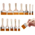 thumbnail image 3 of Pincel para pintar con acuarela, 12 Uds., pincel para pintar de madera, pincel para pintar de nailon, pincel para pintar al óleo, durabilidad extendida, 3 of 12