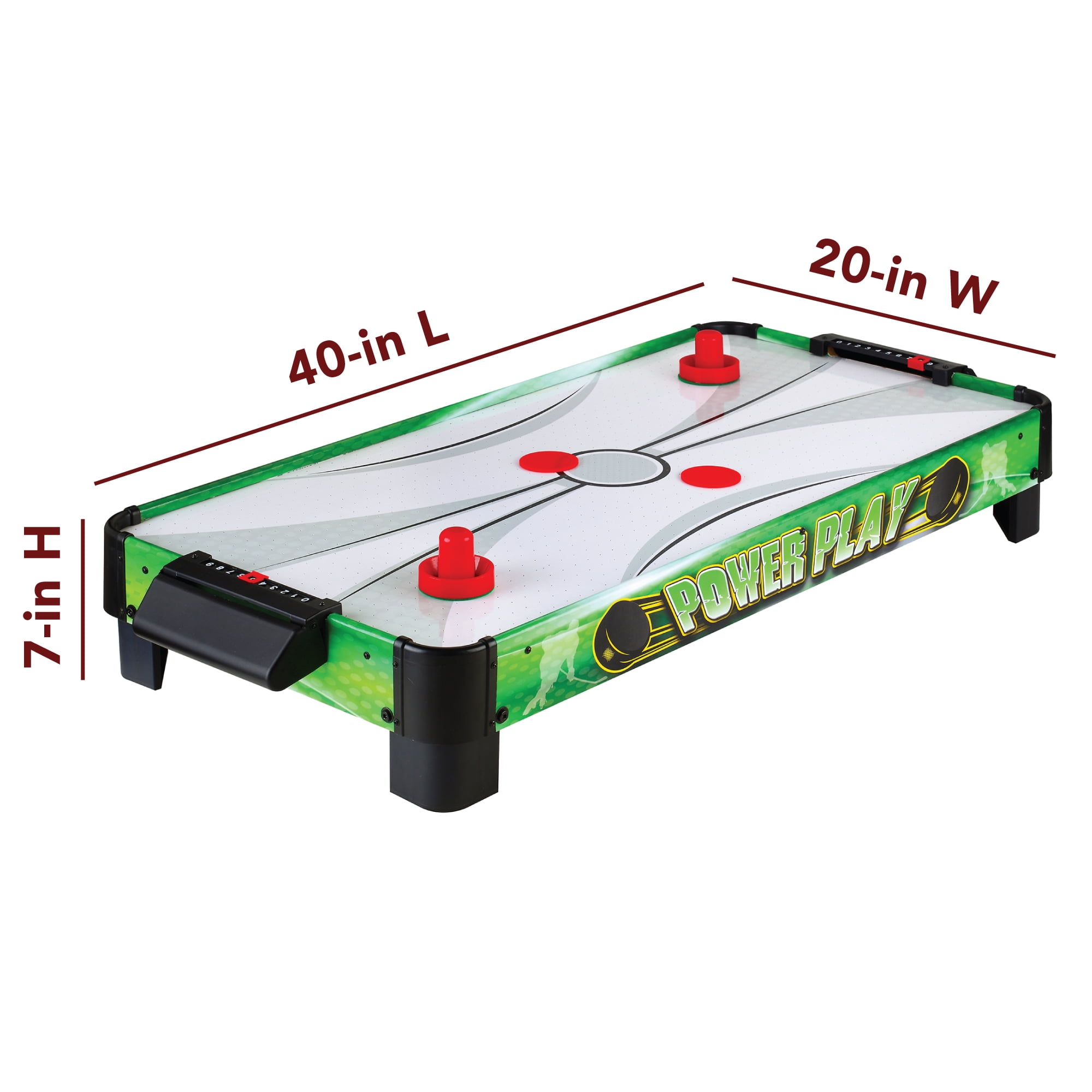 PowerBand Air Hockey Tabletop and Carpet Game