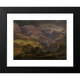 thumbnail image 2 of Johan Christian Dahl 18x15 Black Modern Framed Museum Art Print Titled - View from Stalheim (1842), 2 of 5