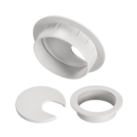 Cable Hole Cover 1 3 8 Plastic Desk Grommet For Wire Organizer 5 Pcs Gray Walmart Canada