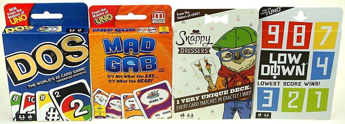 UNO Family Card Game Snappy Dressers Card Games 10 Ways to Play