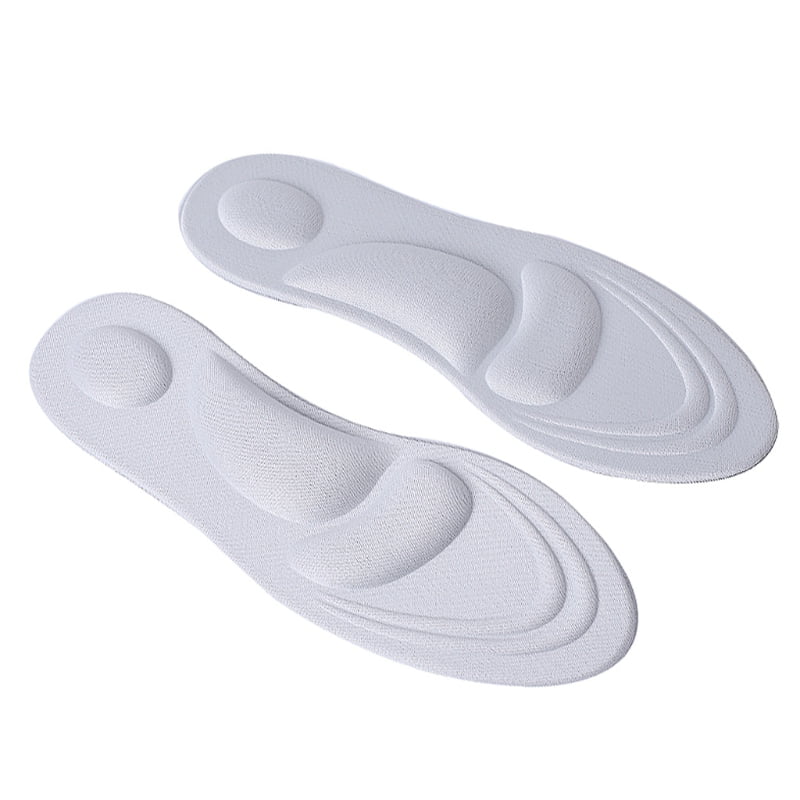 1 Pair 4D Sport Sponge Soft Insole High Heel Shoe Pad Pain Relief Arch Support 