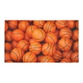 thumbnail image 2 of MKHERT Basketball Balls Doormat Non-slip Bath Mat Floor Mat 30x18 inch, 2 of 3