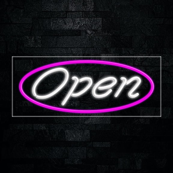 Open-LED Neon Sign 30"L x 12"H #30593