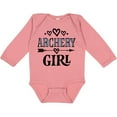 thumbnail image 3 of Inktastic Archery Girl Bow Hunting Girls Long Sleeve Baby Bodysuit, 3 of 5