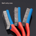 thumbnail image 3 of Professional Household Wire Brush Not Shed Metal Steel Brush Burnishing Rust Removal Multipurpose Cleaning Brush, 3 of 5