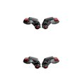 thumbnail image 1 of kurtrusly 1 Pair Game  for Shooter Smooth Surface ABS Sensitive Fire Button Buttons Auxiliary Pocket-size Phone Controller Black 2Set, 1 of 6