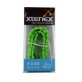 thumbnail image 2 of XTENEX X200 Series 20" Shoelace - Patented Flare Knot, Compression Performance Fit - 100% Polyester, Neon Green, 2 of 2