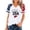 White, variant on 250 Anniversary Usa Shirt Women Casual Solid Crew Neck Short Sleeve Tee Top Everyday Fashion Shirt