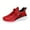 Red#251, variant on LIIPEE Boys Sneakers Hook And Loop Strap Closed Toe Non- Soft Sole Athletic Running Shoes Boys Classic Casual Daily Party Photoshoot Sneaker,Black,5.5-6 Years