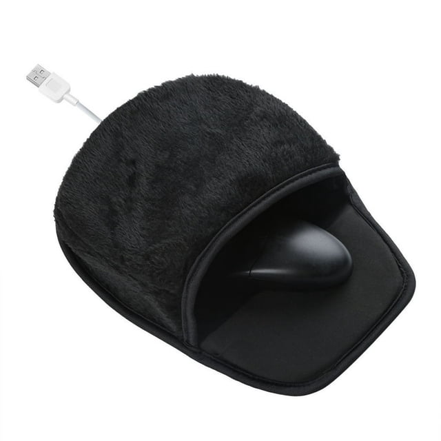 HLONK Heated Mouse Pad Hand Warmer USB Heated Gaming Mousepad Gift for Men Women