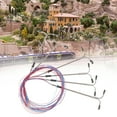 thumbnail image 4 of 6 or 12Pcs Railway Work Path Yard Lights LED Lighting Garden Micro Landscape, 4 of 11