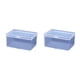 thumbnail image 3 of Advancent Cajas de plástico Estuche de artículos diversos creativos multifuncionales Multipropósito Simple Fácil de usar Contenedor de PP C1155 2Conjunto, 3 of 6