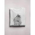 thumbnail image 3 of Grey Portrait Of A Woman Sweatshirt Women -SPIdeals Designs, Female 3X-Large, 3 of 4