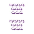 thumbnail image 2 of Naiovety Anillos fijos Planta Ties Utensilios para hornear Decoración de galletas 10 piezas púrpura 10 piezas púrpura 2Conjunto, 2 of 6