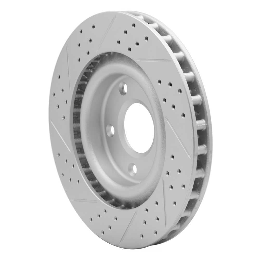 Dynamic Friction Company 830-46018R DFC Geoperformance Rotor - Drilled and Slotted