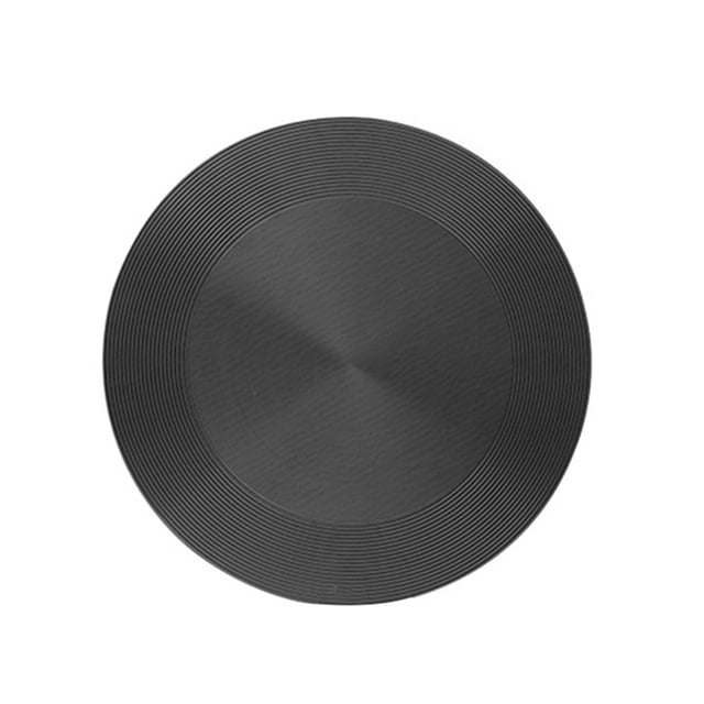 Moyic Placa de conducción de calor de aluminio, difusor de calor, placa de descongelación, cocina, carne rápida, bandeja de descongelación, Utensilios de cocina negro 28 cm * 4 mm Moyic HA006606-02