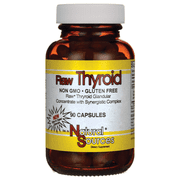 Natural Sources Raw Thyroid 90 Capsules