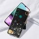 thumbnail image 2 of Funda Diamante 3d Con Correa Concha Mas Mica 9d Para Samsung A32 4G Negro Wol Mot FUNDA DE DISENO 3D, 2 of 4