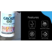 Grout66 Instant Grout Cleaner and Grout Restorer with Brush, Low-Odor, 32 oz.