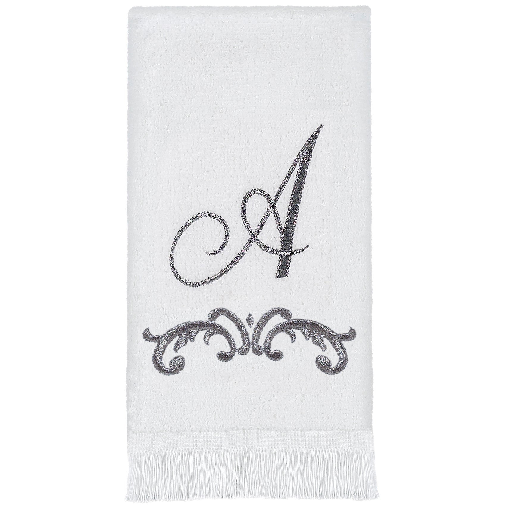 White 21864382873 Avanti Linens Destin Hand Towel