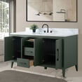 thumbnail image 3 of Vanity Art 60” Single Sink Bathroom Vanity Cabinet with Engineered Marble Countertop, 3 of 9