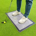 thumbnail image 4 of Towel Putting Training Aid Towel Putter Standing Position Waffle Microfiber Towel Mat Practice Accessory Sporting Goods, 4 of 7