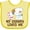 Banana and Yellow, variant on Inktastic My Grampy Loves Me Girls Girls Baby Bib