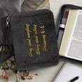 thumbnail image 3 of FORUDESIGNS Butterfly Print Bible Cover Pray About Everthing Bible Holder Case Handbag with Adjustable Shoulder Strap Large Capacity Tote Bag Study Bible Carrying Cases Christian Gifts, M, 3 of 7