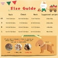 thumbnail image 5 of Suéter de dos patas para mascotas, 2 piezas, ropa para mascotas de Año Nuevo, suéter cálido de invierno para mascotas 1012, 5 of 5