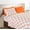 Neon Orange, variant on Mocassi 6-Piece Fitted Sheet Set with Smart Pockets Moroccan Trellis Print - 1500 Thread Count, Cozy, Fade Resistant, Moroccan Trellis Sheet Set, Queen, Neon Orange