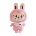 thumbnail image 4 of Labubu Plush toy, 9.84Inch A Labubu Doll with A Big Smiling Face and Wearing A Square Scarf, Dolls Worth Collecting or Giving as Gifts(pink), 4 of 4