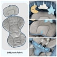 thumbnail image 5 of Baby Swing for Infants - Electric Indoor Baby Rocker 3 Speeds and 10 Lullabies, Portable, Touch Screen & Remote Control, Blue, 5 of 8