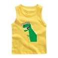thumbnail image 1 of VOAVEKE T-Shirt d'Été Uni pour Tout-Petits, Haut Décontracté pour Enfants, T-Shirt de Base à Col Rond Mode pour Enfants, Haut Sans Manches pour Garçons, 1 of 2