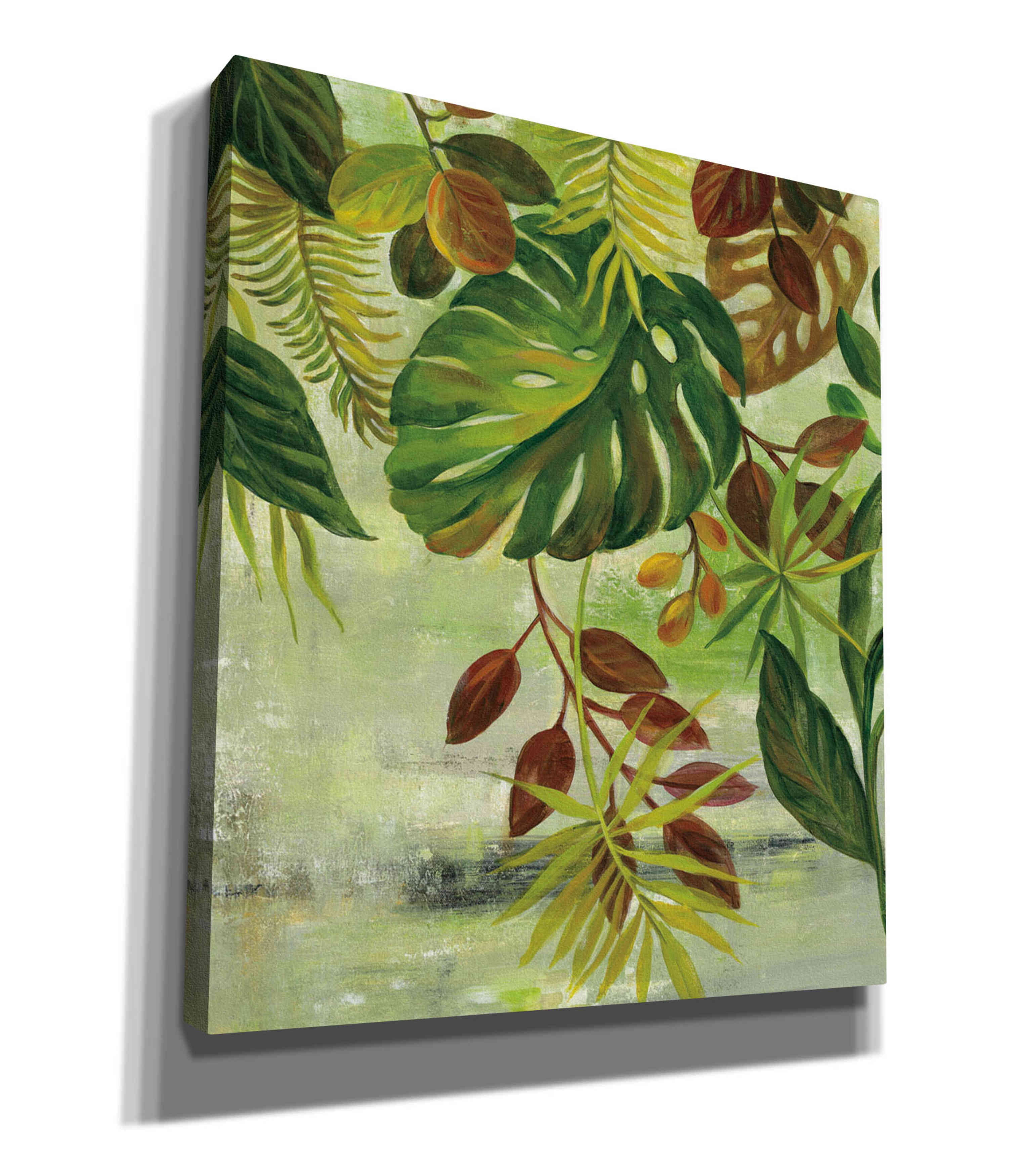 24 x 30 Tropical Greenery II Poster Print by Silvia Vassileva 