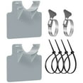thumbnail image 3 of 6pcs/2pcs Swimming Pool Pipe Holder Tool Kit Hose Holder Fitting for 0.83-1.5” Diameter Hose Plastic Pool Pipe Holder, 3 of 3