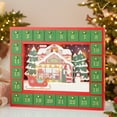thumbnail image 6 of Kurt Adler 14.3-Inch Battery-Operated Santa Toy Shop Advent Calendar, 6 of 6