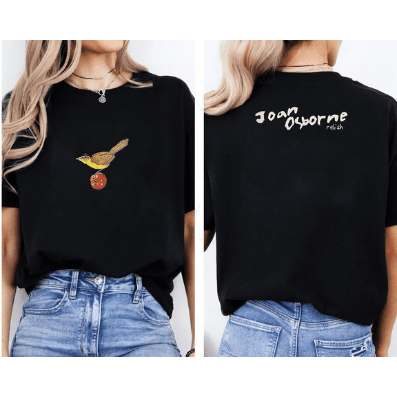 Unisex Rare 1996 Joan Osborne Relish Tour Graphic T-Shirt, Sizes S-5XL, Tbun Men's And Women's Graphic Tee 100% Cotton by TBun, Full Sizes S-5XL