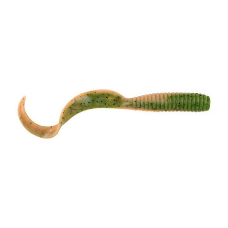 Berkley Gulp Alive Saltwater Grub 6 Pint Tub Lime Tiger Glow