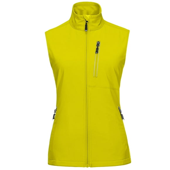 33 000Ft Women'S Lightweight Running Vest Outerwear With Pockets Windproof Sleeveless Jacket For Golf Hiking Travel
