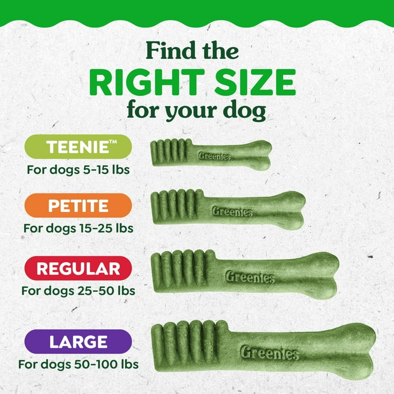 Greenies Large Natural Dog Dental Chews, 3-Flavor Pack, Fresh