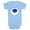Light Blue, variant on Infant's Care Bears Grumpy Bear Belly Badge  Bodysuit