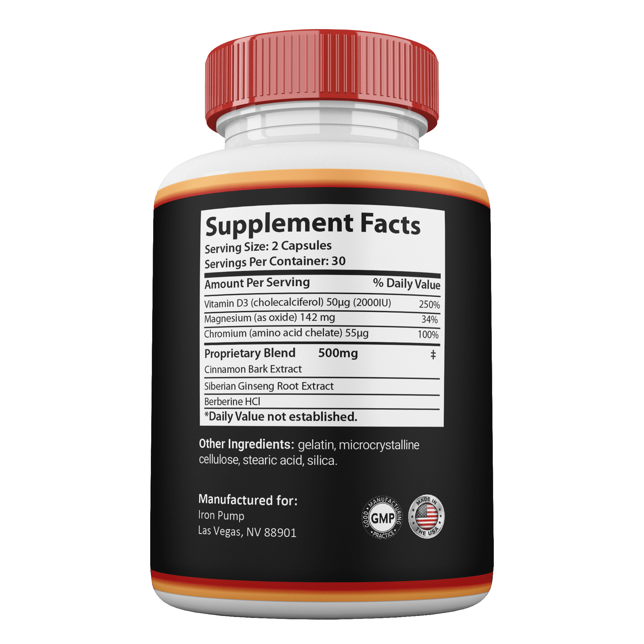 (3 Pack) Iron Pump Capsules for Men, Iron Pump ed Capsules, Maximum Strength for Male Health, 3 Month Supply for Men