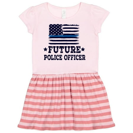 

Inktastic Future Police Officer Law Enforcement Gift Toddler Girl Dress
