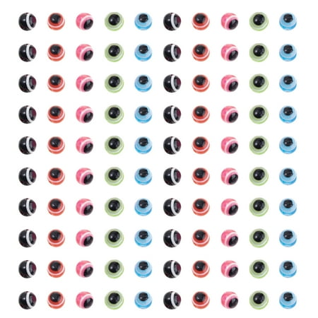 

NUOLUX Beads Diy Beads Jewelry Loose Eye Chandelier Spacer Ornament Making Charms Ring Pendent Necklace Eye Dolls Decorative