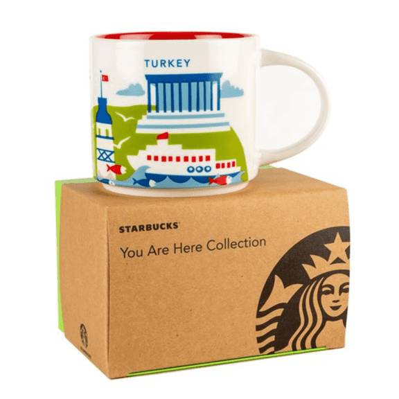 Starbucks City Themed Mug Series You Are Here Collection - Turkey 414 ml - 14 fl oz