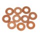 thumbnail image 1 of 10Pcs Arandela de Cobre círculo de Junta de Sellado Plana para Coche de 10x21x1,5mm, 1 of 1