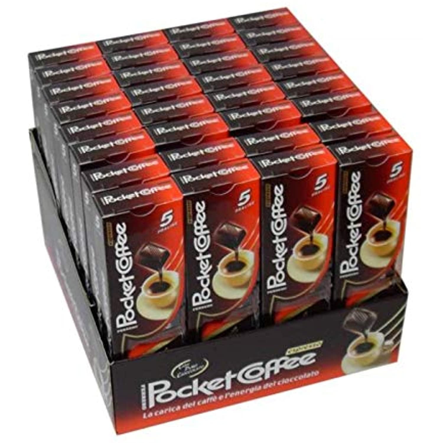 Ferrero Pocket Coffee Made In Italy 5 Packs Of 5 Pieces Each