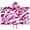Purple Pink Camo, variant on Purple Pink Camo Classic Shapes Pattern Hooded Bath Towel，50"x30" for Ages 3 To 12 Kids, Quick Dry Lightweight Soft Microfiber Hood Beach Towel Cover Up for Kids