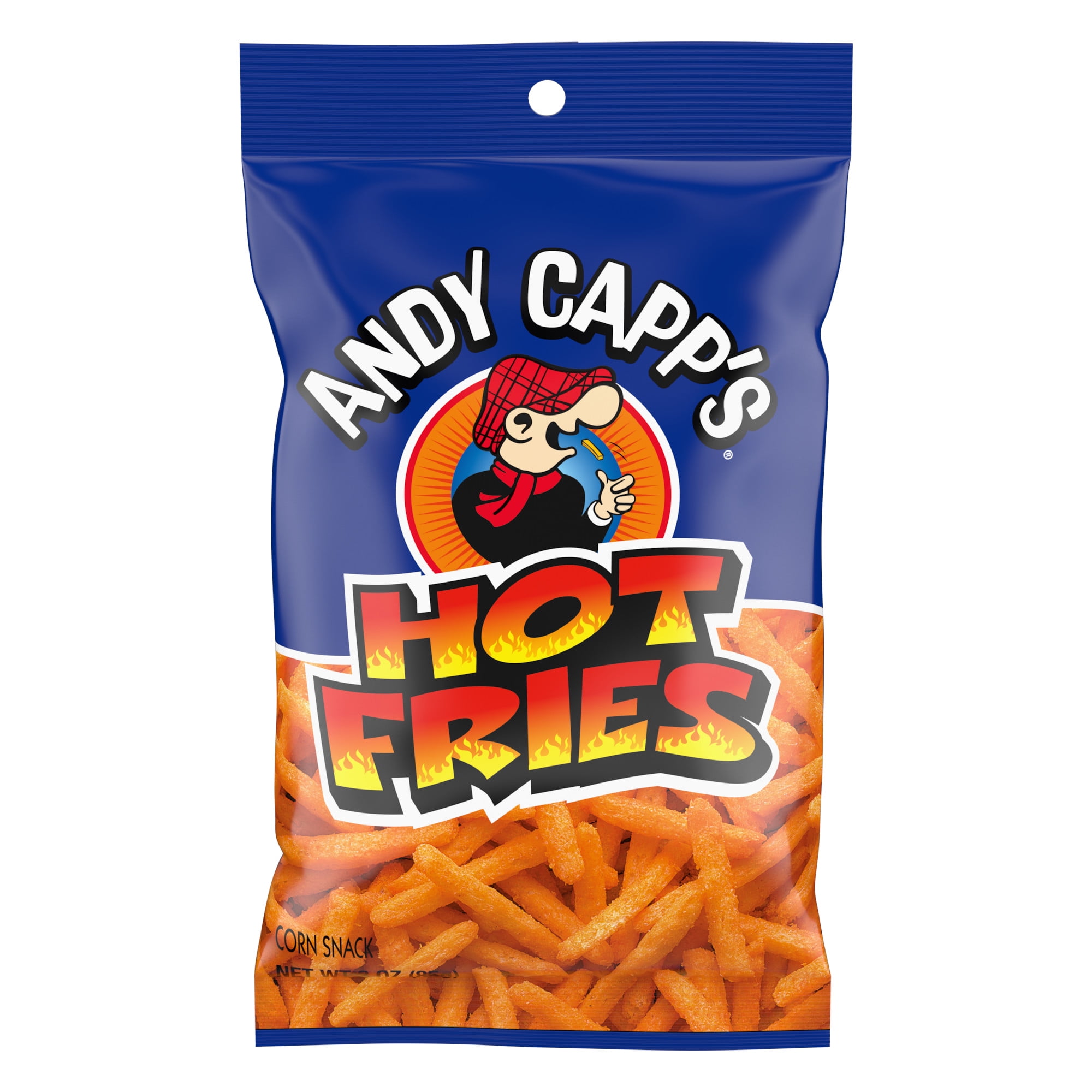 Andy Capp's 8 oz Big Bag Cheddar Cheese Flavored Fries Chips